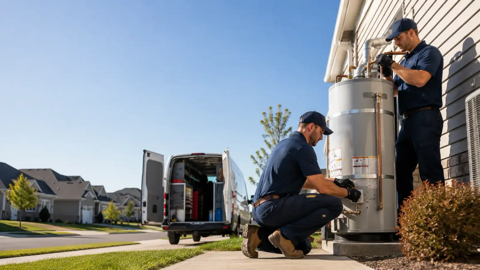 Water Heater Installation in Plato, MN
